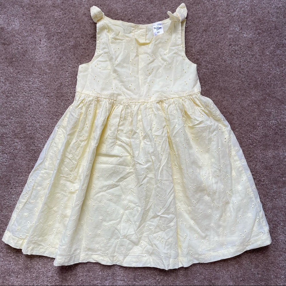 Light Yellow Toddler Dress